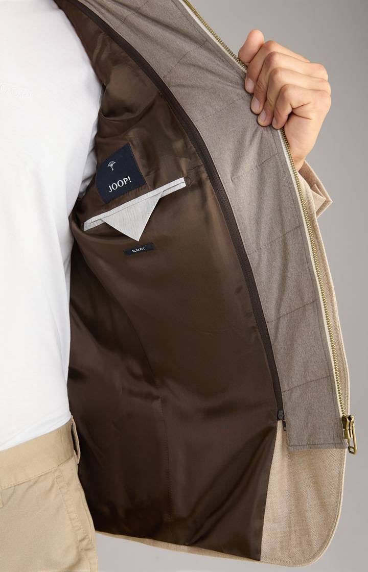 Joop Sakko Havardy In Hellbeige Gemustert