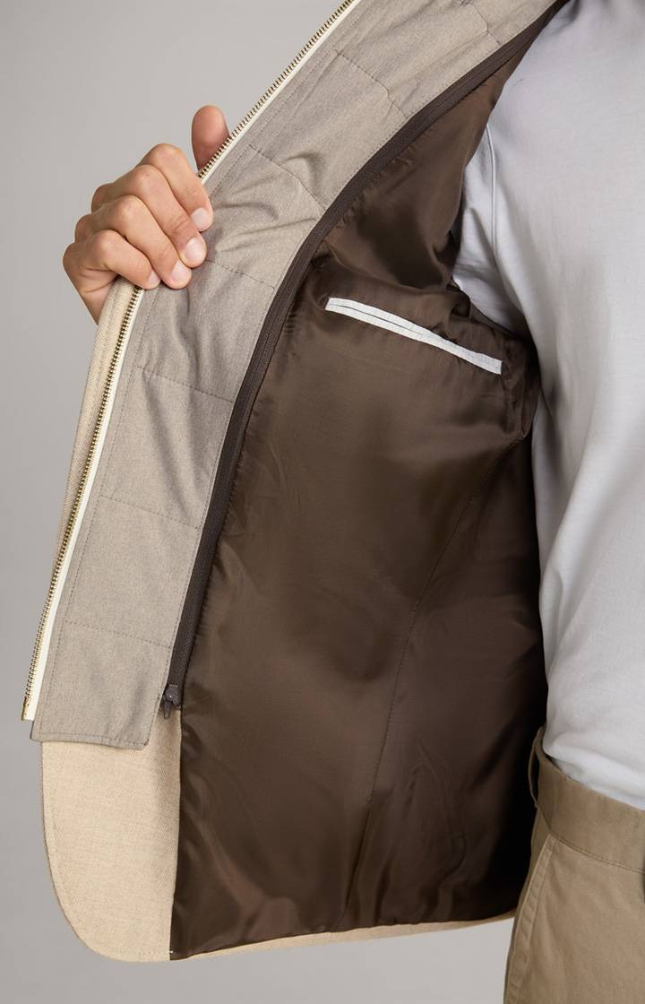 Joop Sakko Havardy In Hellbeige Gemustert