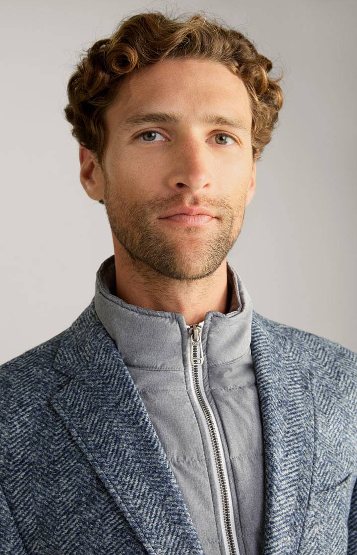Joop Sakko Hecton In Blau/Weiß Meliert