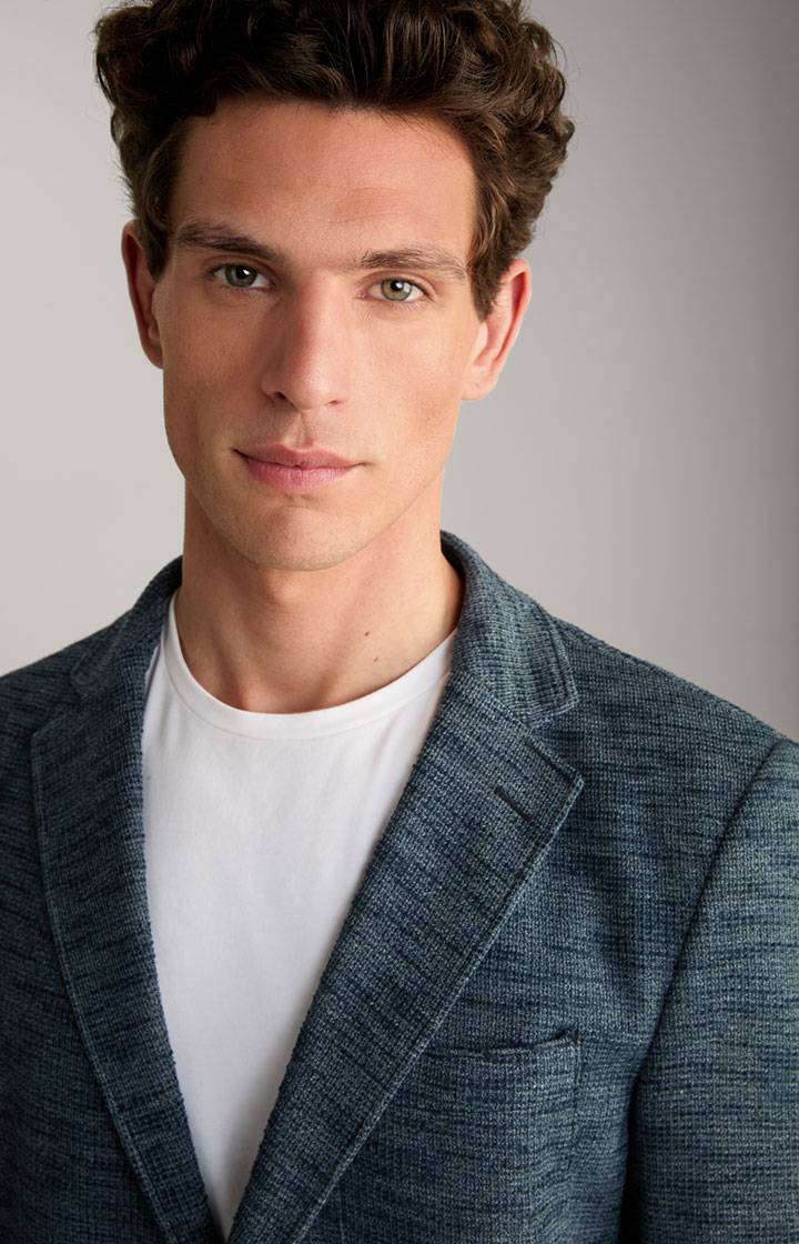 Joop Sakko Helican In Navy Gemustert