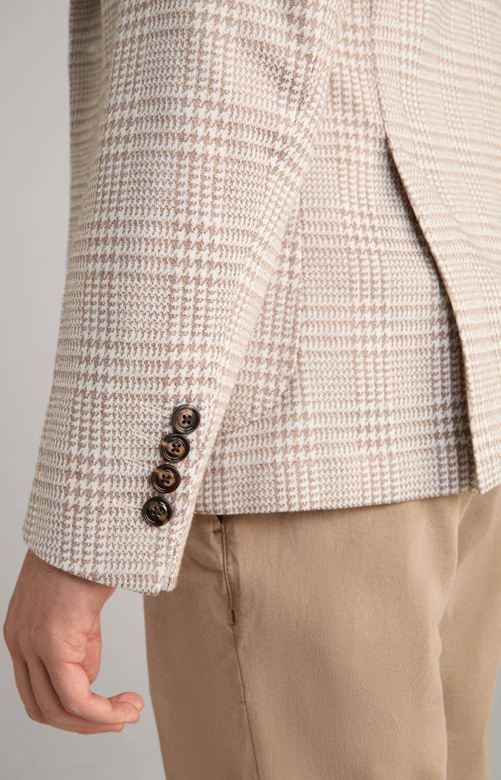 Joop Sakko Hoverest In Beige Kariert