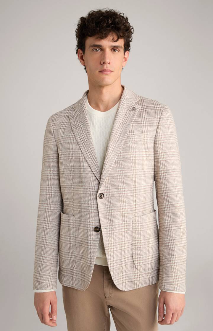 Joop Sakko Hoverest in Beige kariert