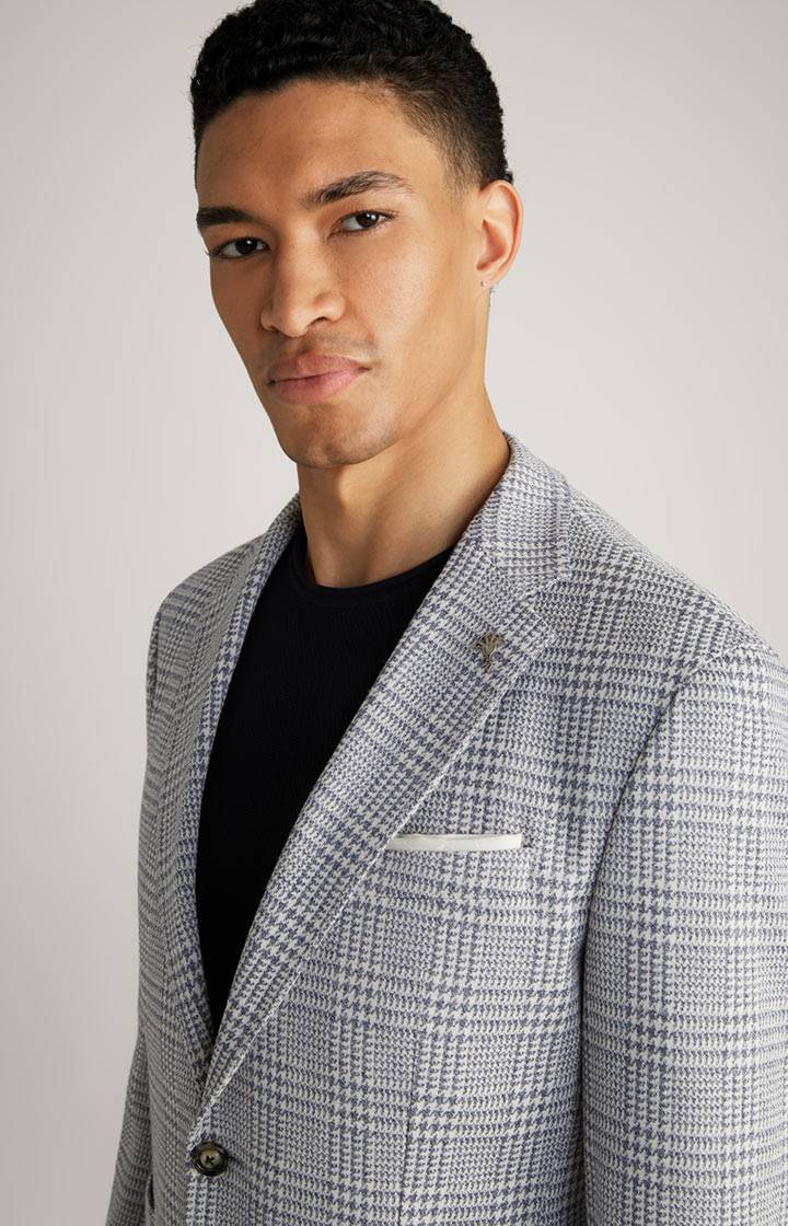 Joop Sakko Hoverest In Blau Kariert