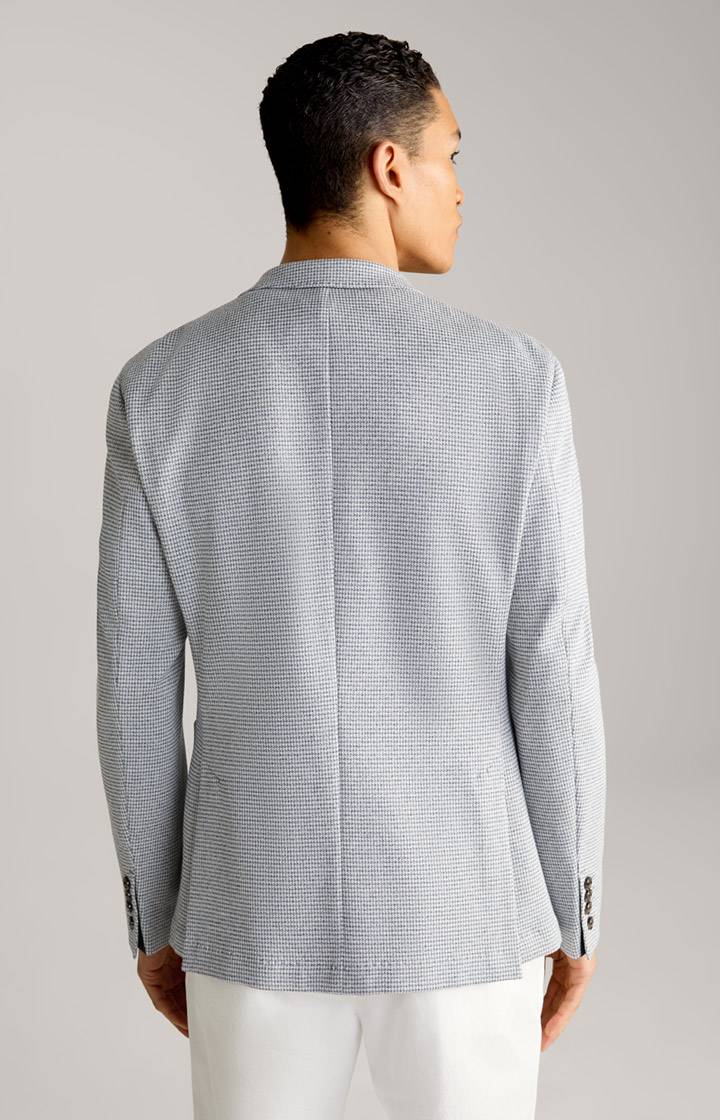 Joop Sakko Hoverest In Creme/Dunkelblau Gemustert