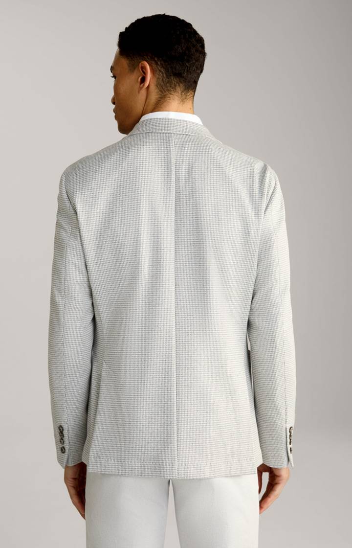 Joop Sakko Hoverest In Creme/Hellgrau Gemustert