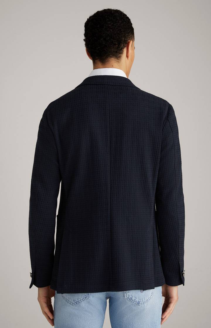 Joop Sakko Lenderson In Navy Strukturiert