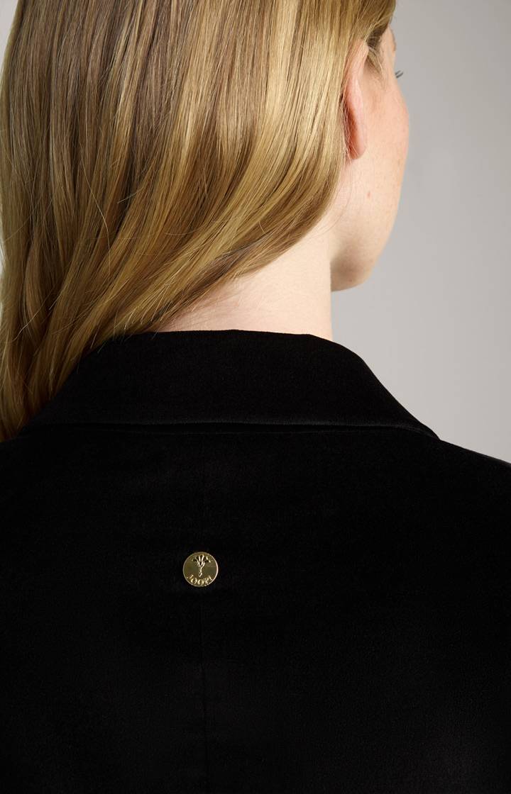 Joop Samt-Blazer In Schwarz