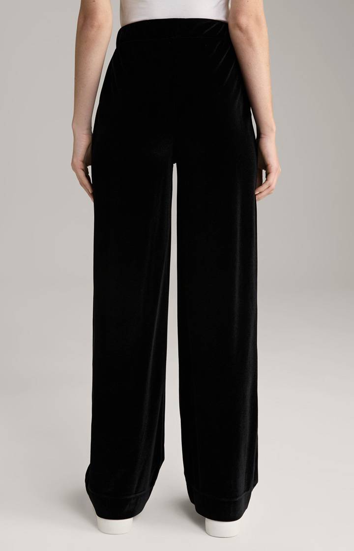 Joop Samt-Joggpants In Schwarz