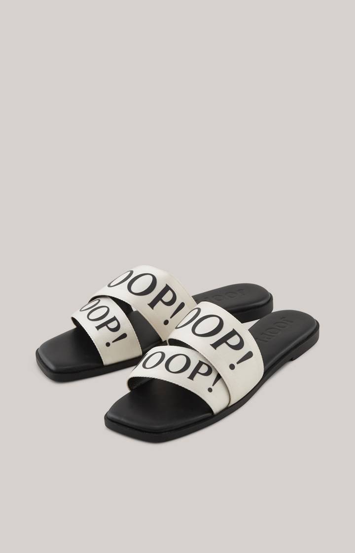 Joop Sandale Nastro Merle in Offwhite