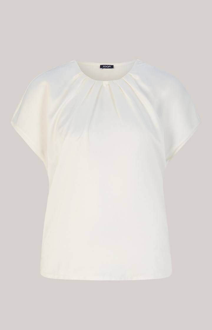 Joop Satin-Blusenshirt In Creme
