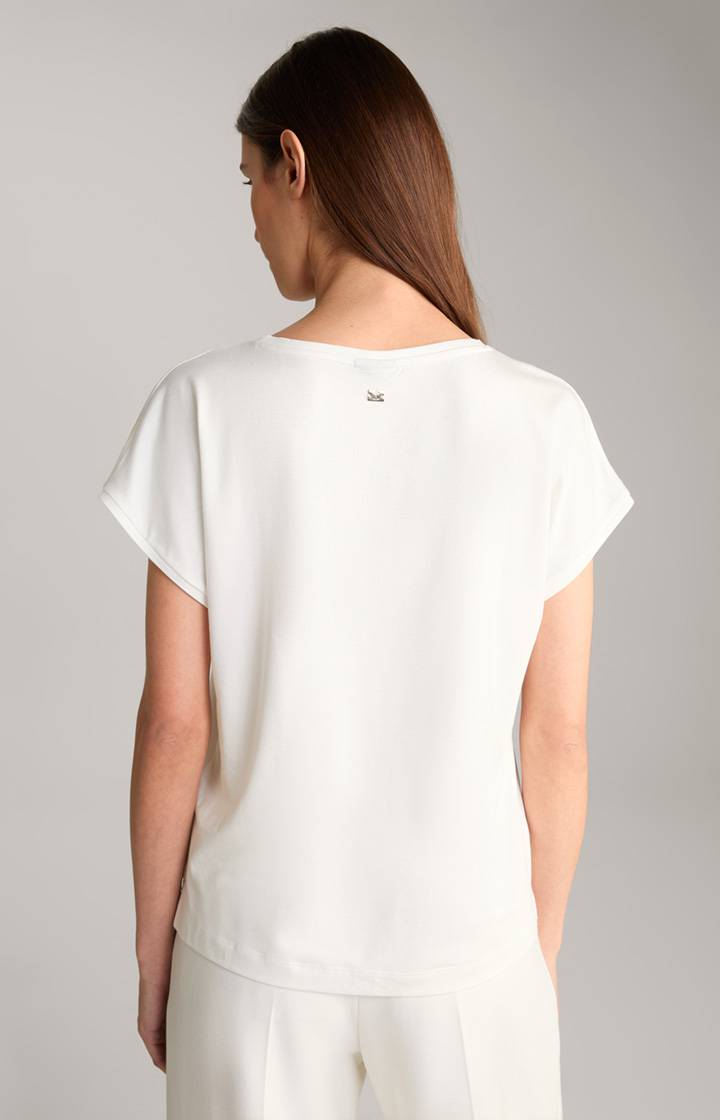 Joop Satin-Blusenshirt In Offwhite