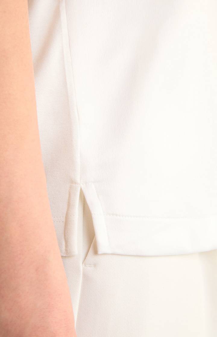 Joop Satin-Blusenshirt In Offwhite