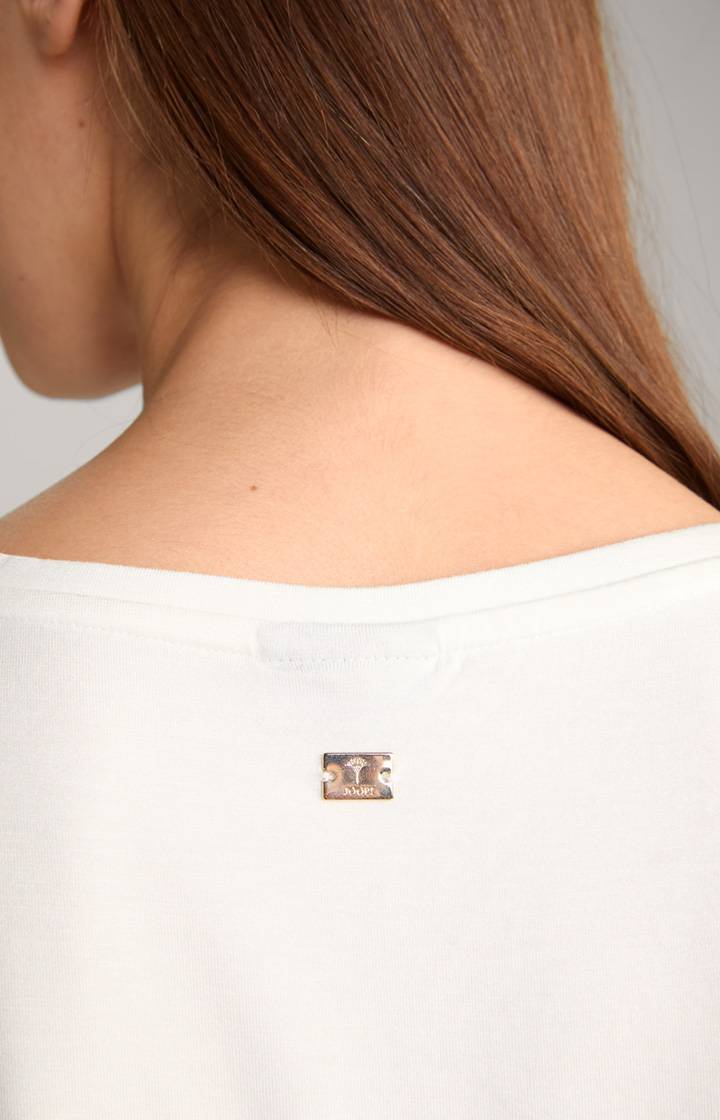 Joop Satin-Blusenshirt In Offwhite