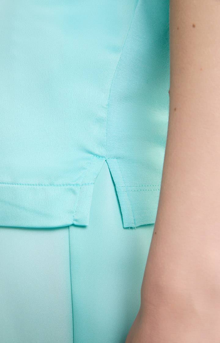 Joop Satin-Blusenshirt In Türkis