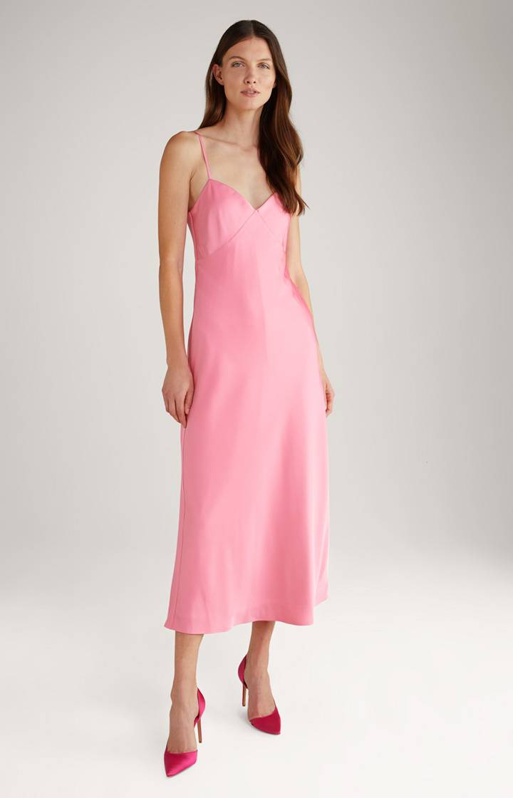 Joop Satin-Slip-Kleid in Pink