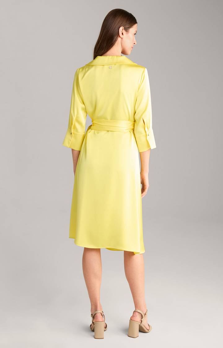 Joop Satinkleid In Gelb