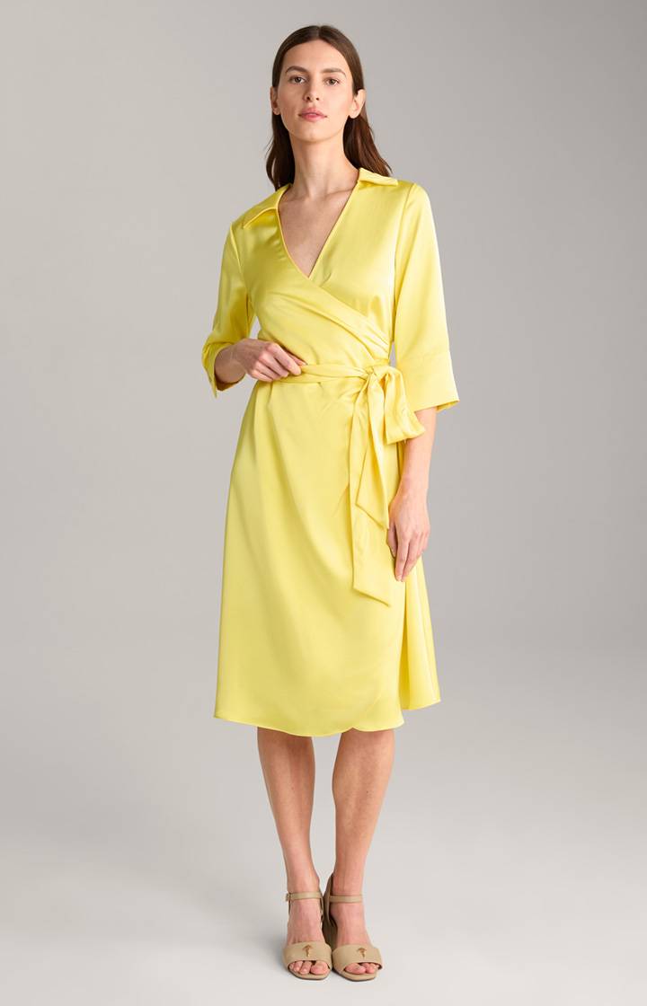 Joop Satinkleid in Gelb