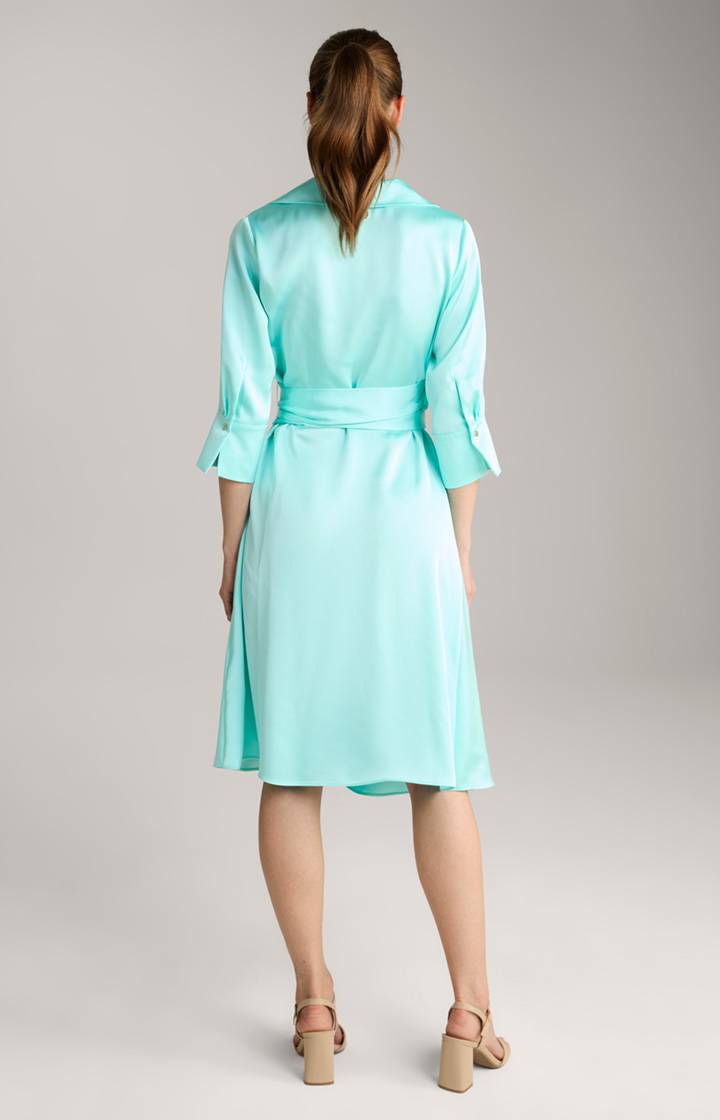 Joop Satinkleid In Türkis