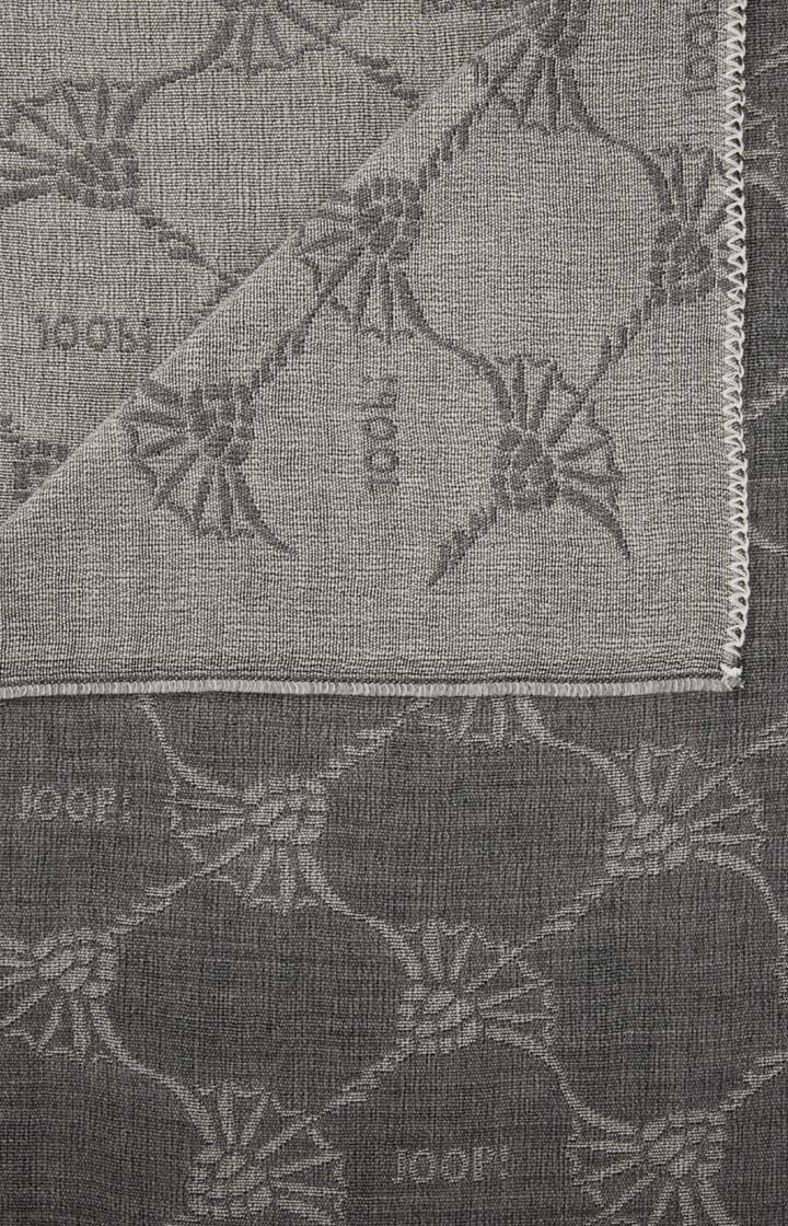 Joop Schal In Grau/Ecru