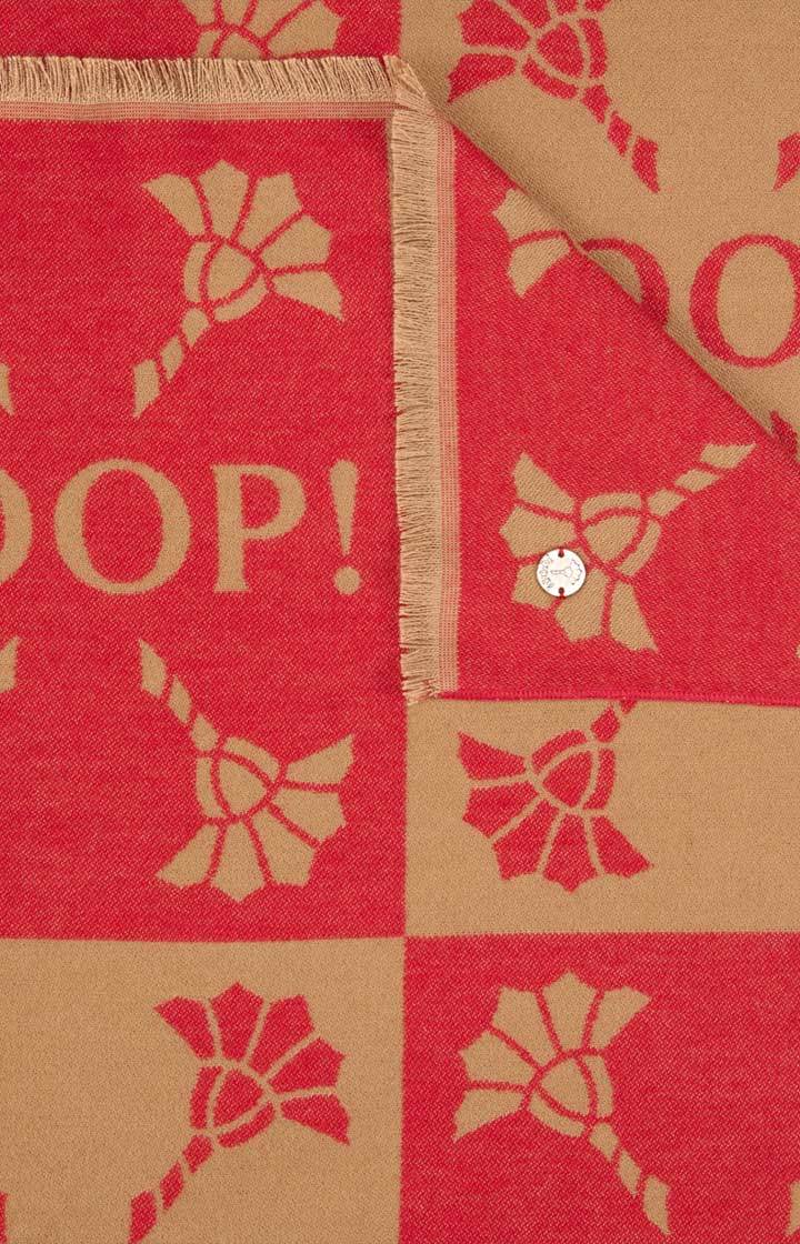 Joop Schal In Rot-Braun