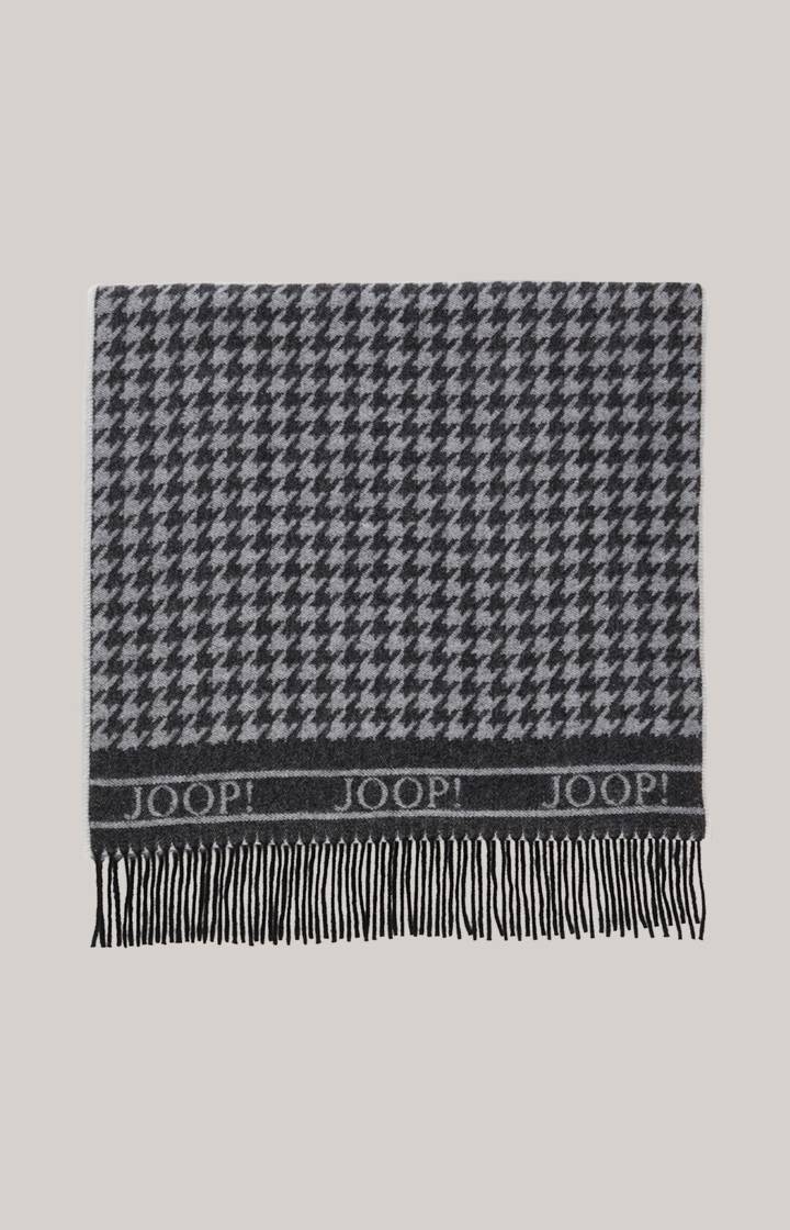 Joop Schal in Schwarz/Grau gemustert