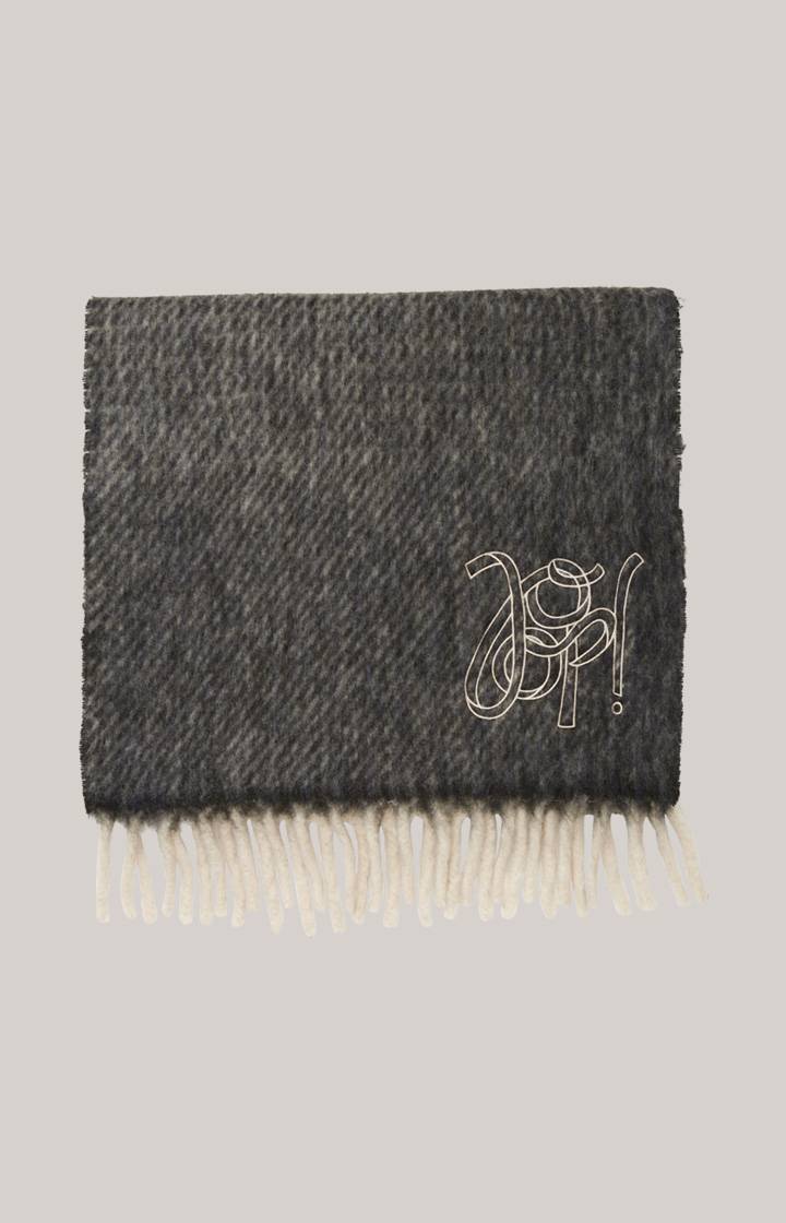 Joop Schal in Schwarz/Weiß