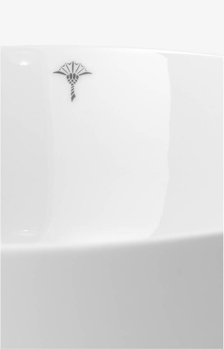 Joop Schale Single Cornflower 23 Cm In Weiß