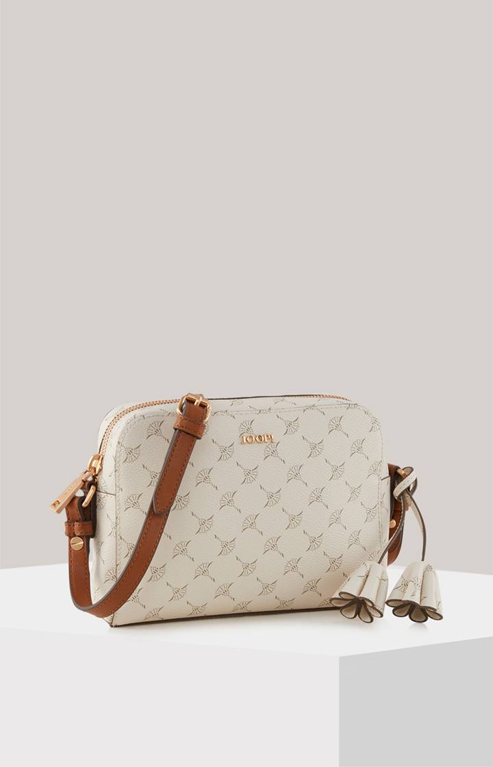 Joop Schultertasche Cortina Cloe in Offwhite