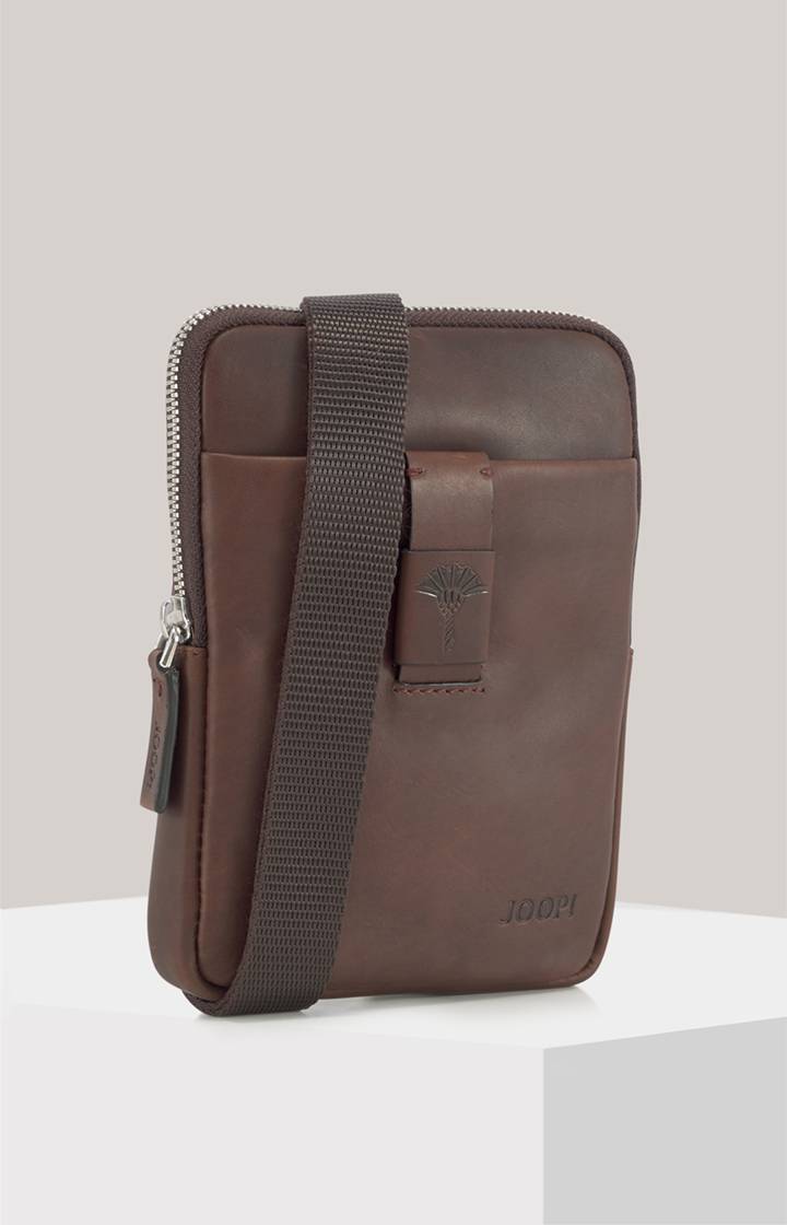 Joop Schultertasche Loreto Rafael in Cognac-Braun