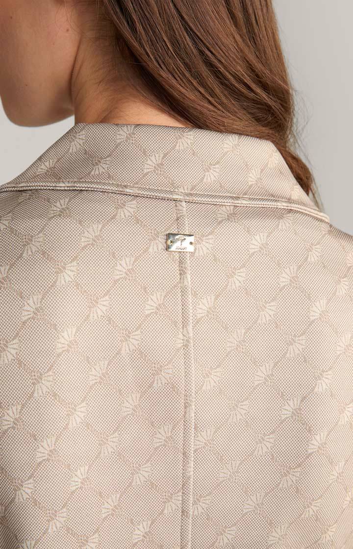 Joop Scuba-Blazer In Beige Gemustert