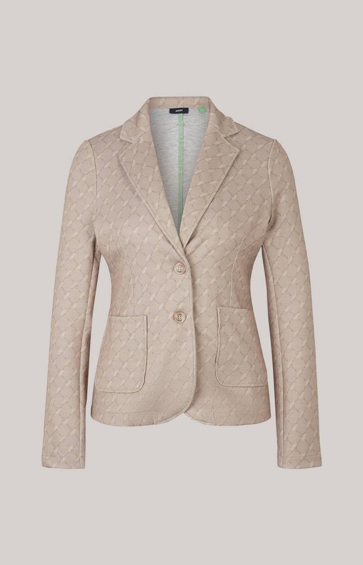 Joop Scuba-Blazer In Beige Gemustert