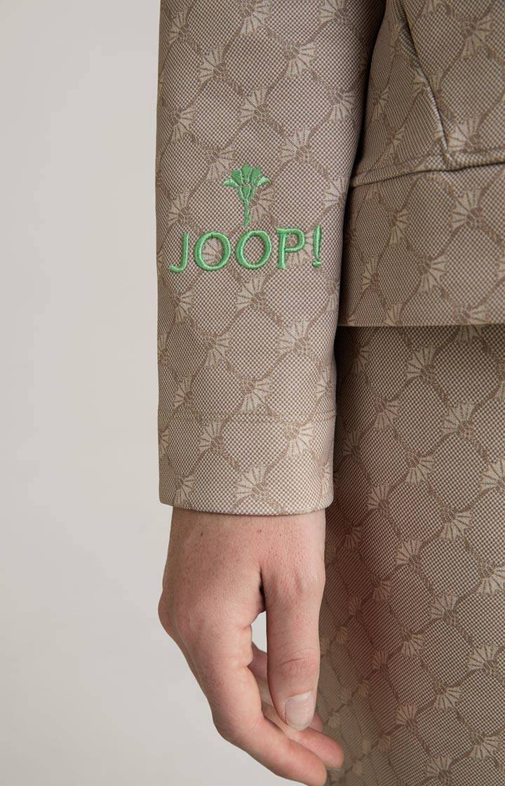 Joop Scuba-Hoodie In Beige Gemustert