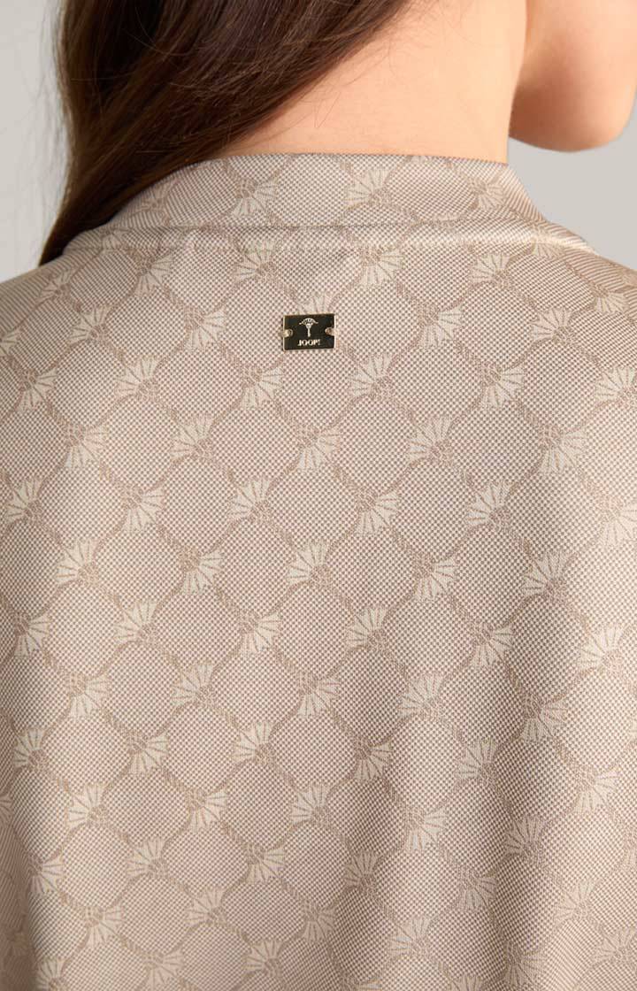 Joop Scuba-Kleid In Beige Gemustert