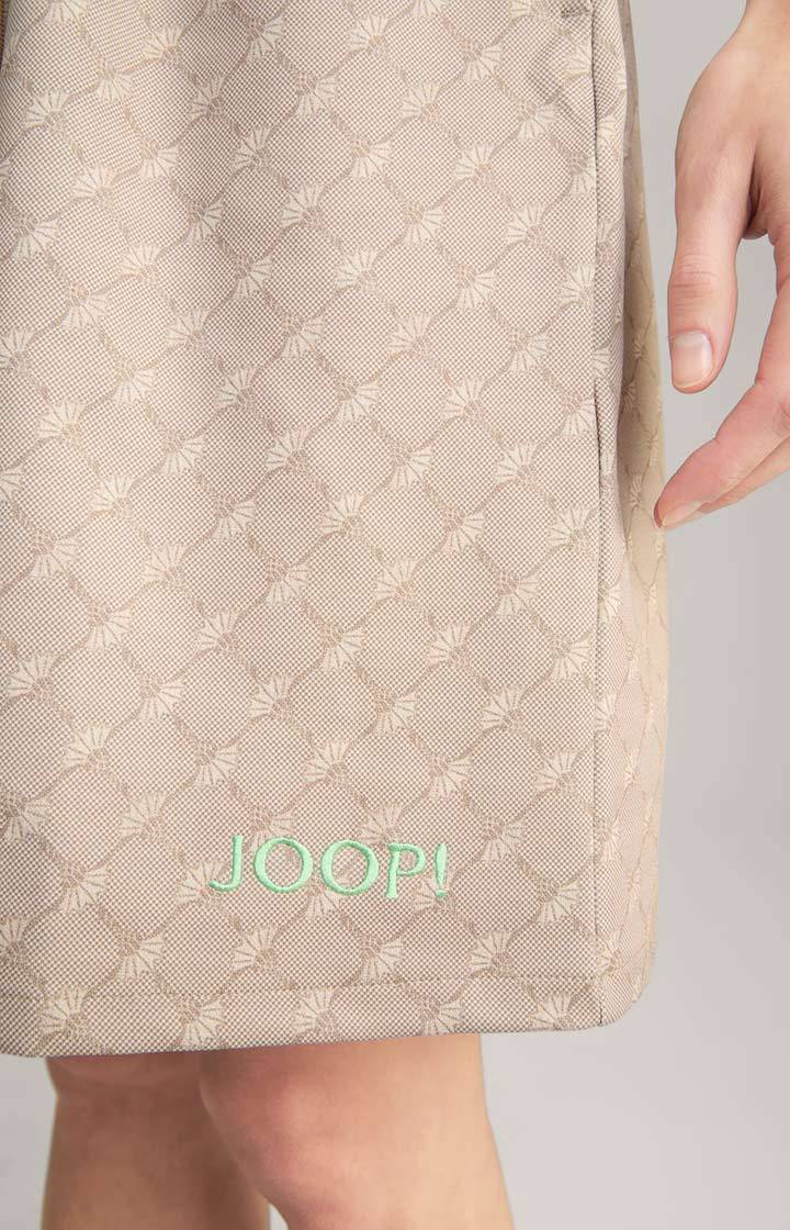 Joop Scuba-Kleid In Beige Gemustert