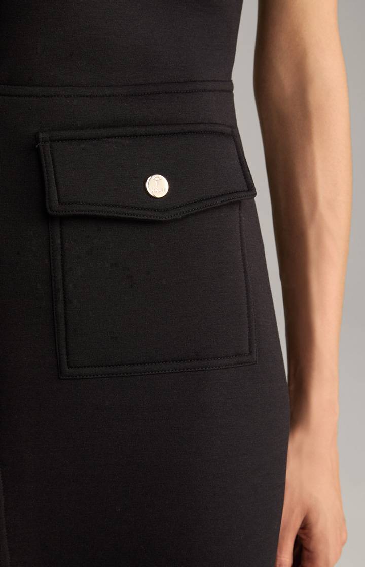 Joop Scuba-Kleid In Schwarz