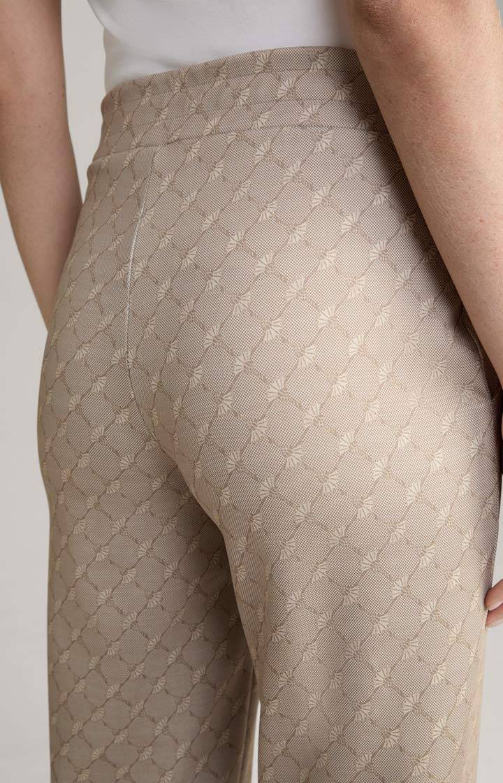 Joop Scuba-Sweathose In Beige Gemustert