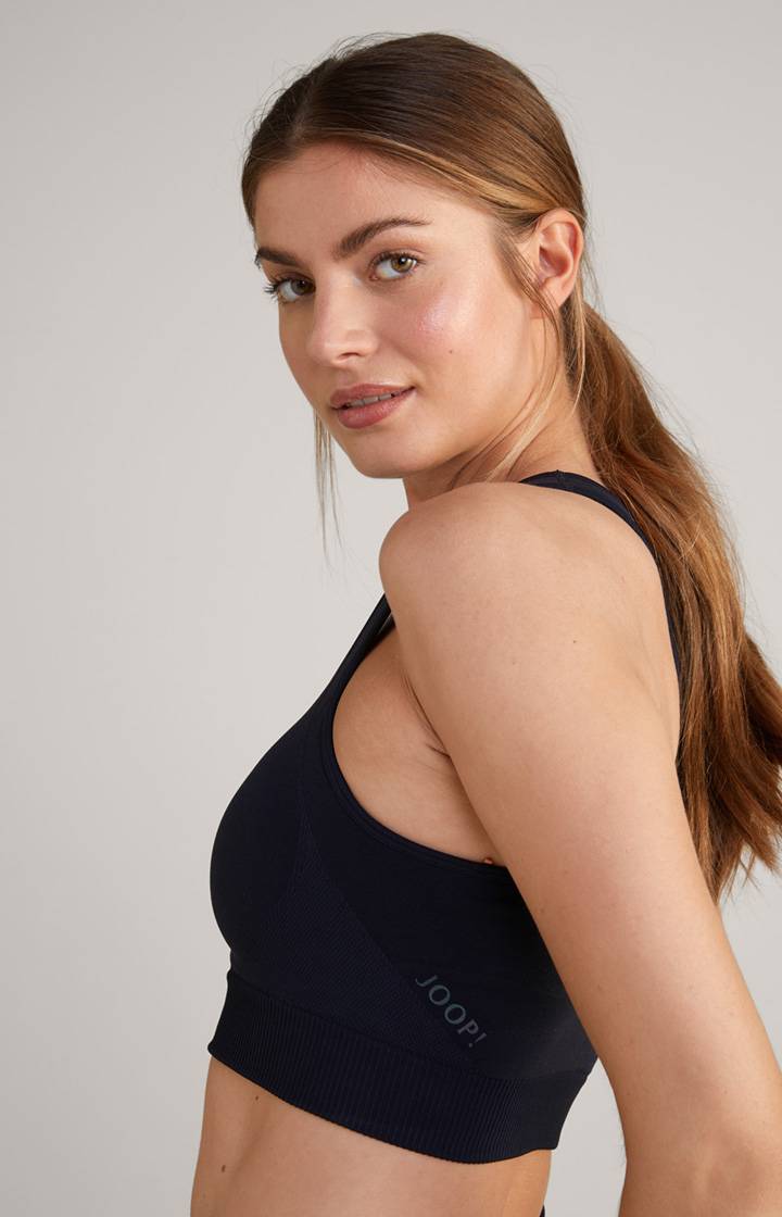 Joop Seamless Sport-Bustier In Nachtblau