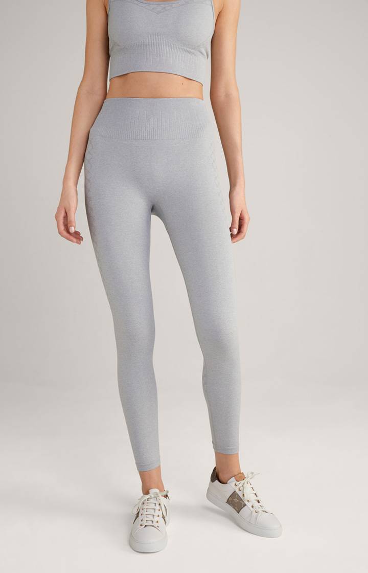 Joop Seamless Tights In Hellgrau Meliert