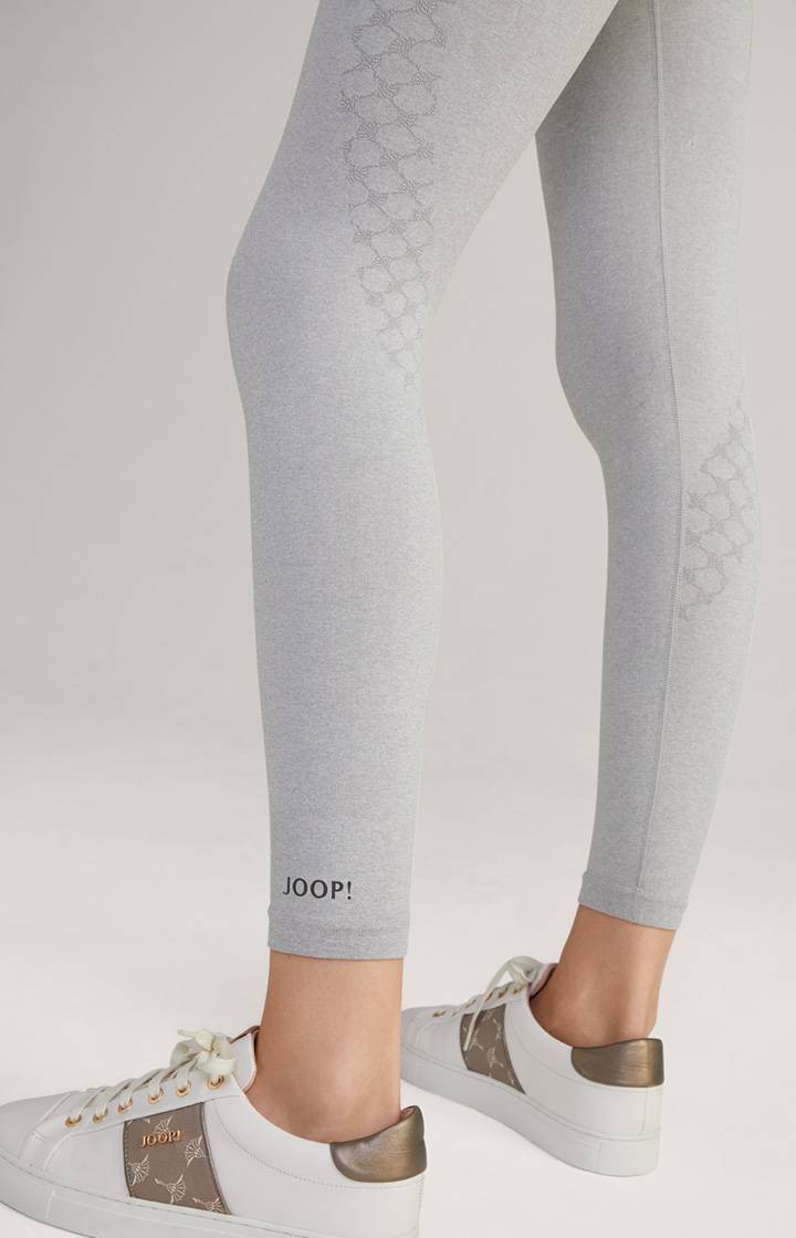 Joop Seamless Tights In Hellgrau Meliert