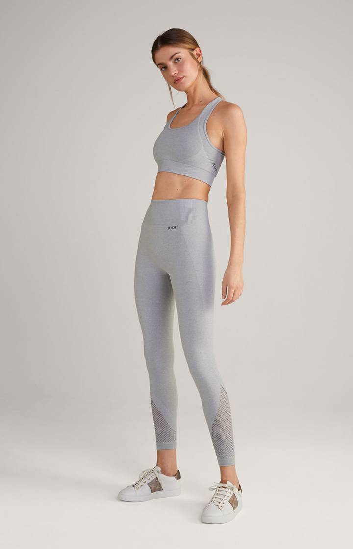 Joop Seamless Tights in Hellgrau meliert