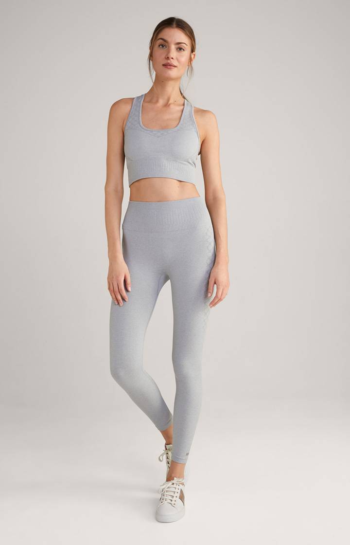 Joop Seamless Tights in Hellgrau meliert