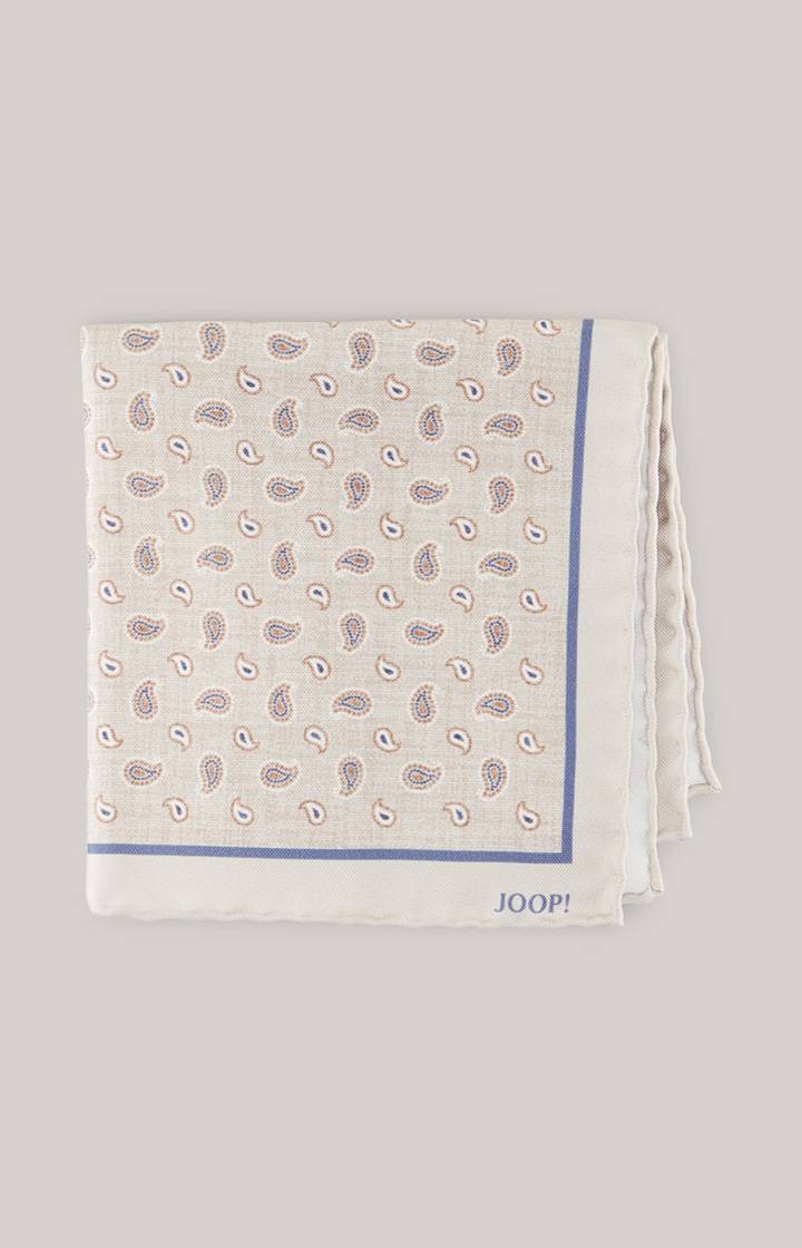 Joop Seiden-Einstecktuch in Beige/Braun