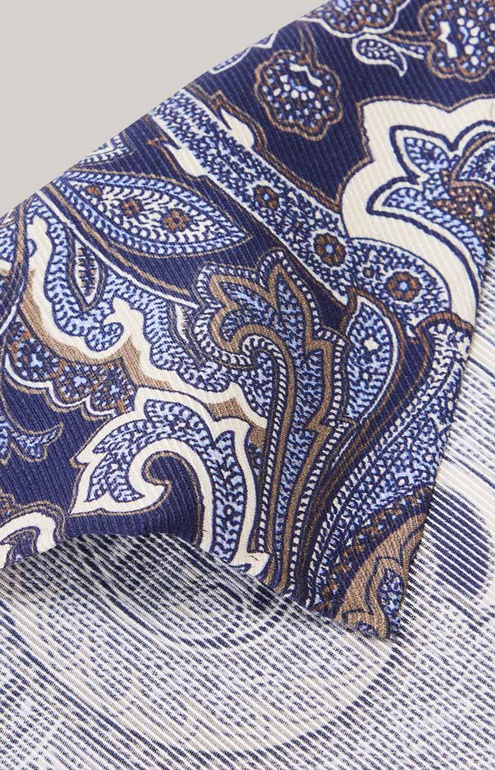 Joop Seiden-Einstecktuch In Dunkelblau Gemustert