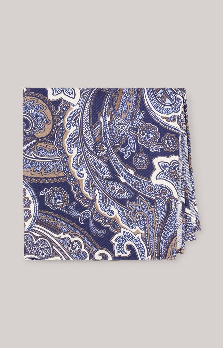 Joop Seiden-Einstecktuch in Dunkelblau gemustert