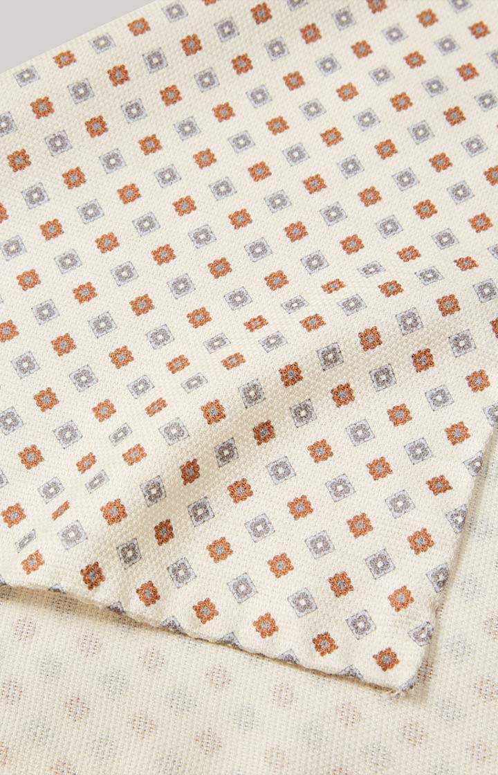 Joop Seiden-Einstecktuch In Offwhite/Blau