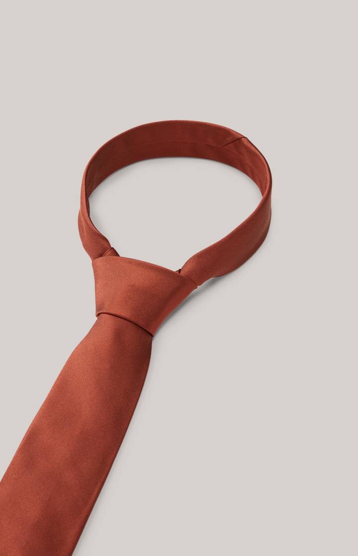 Joop Seidenkrawatte In Dunkelorange