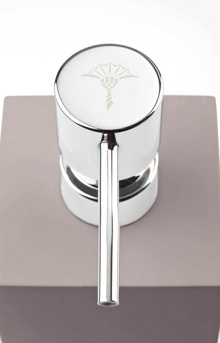 Joop Seifenspender Bathline, Grau-Rosé