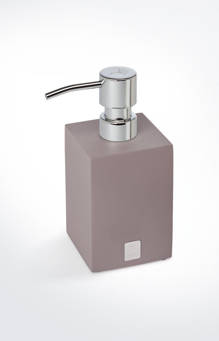 Joop Seifenspender Bathline, Grau-Rosé