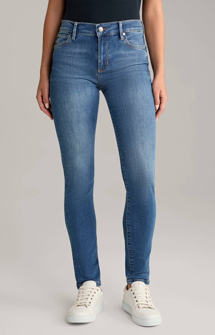 Joop Slim Jeans Sol in Medium Blue Washed