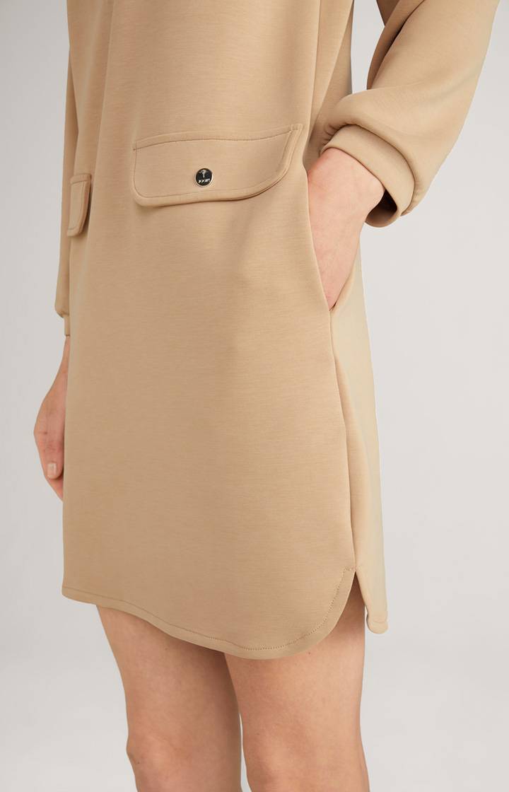 Joop Soft Scuba-Sweat-Kleid In Beige